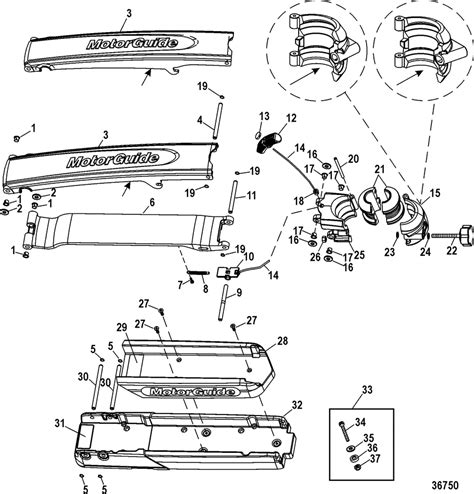 motorguide mounting bracket parts|motorguide parts catalog.